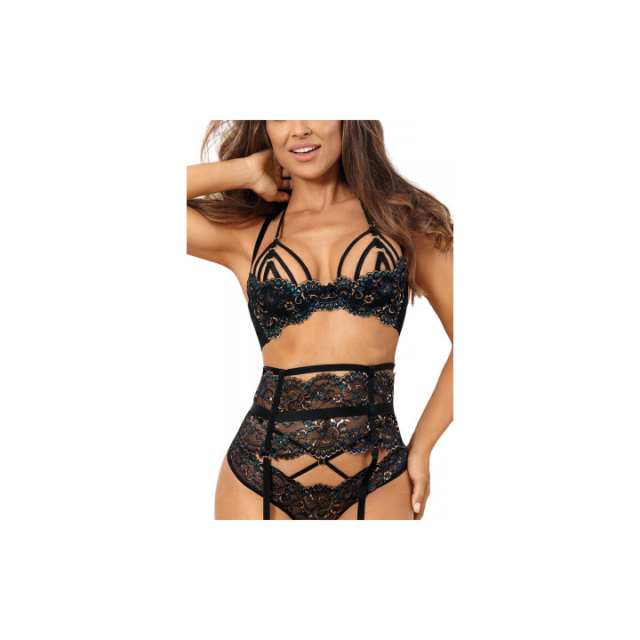 Soutien-gorge dentelle Noir V-10361 - Axami