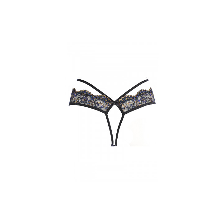 String dentelle Noir V-10368 - Axami
