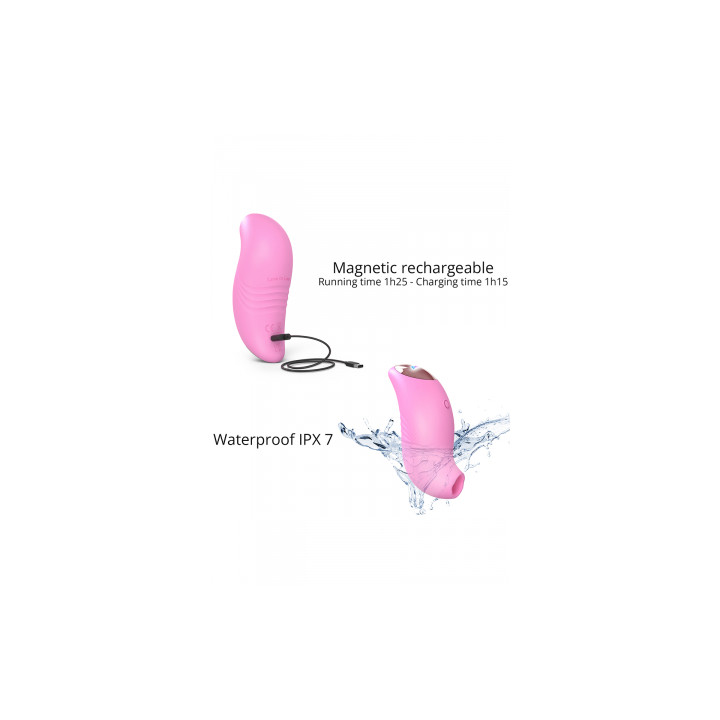 Stimulateur clitoridien Believer rose - Love to Love