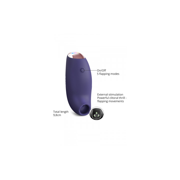 Stimulateur clitoridien Believer violet - Love to Love