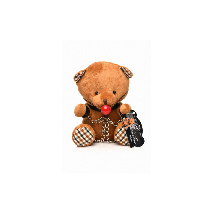 Ours en peluche bâillonné