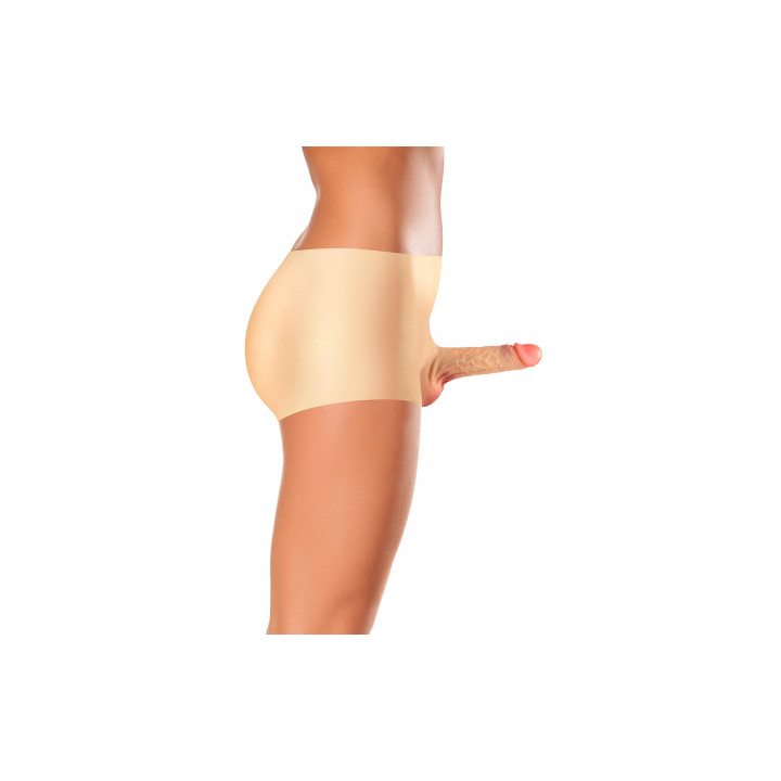Culotte avec gode réaliste plein
