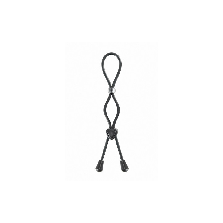 Cockring ajustable à double boucle