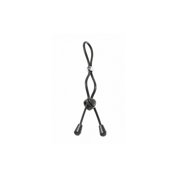Cockring ajustable à double boucle