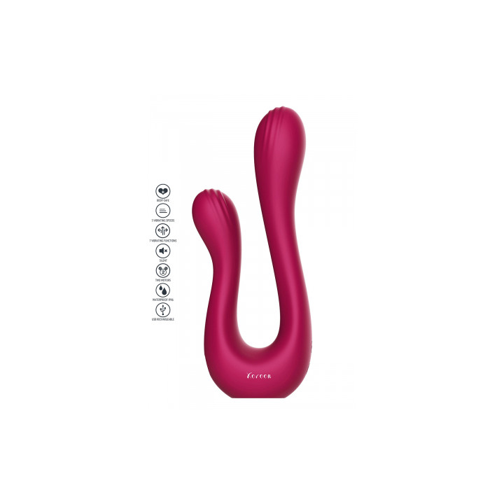 Double vibro flexible Sync Sensation - Xocoon