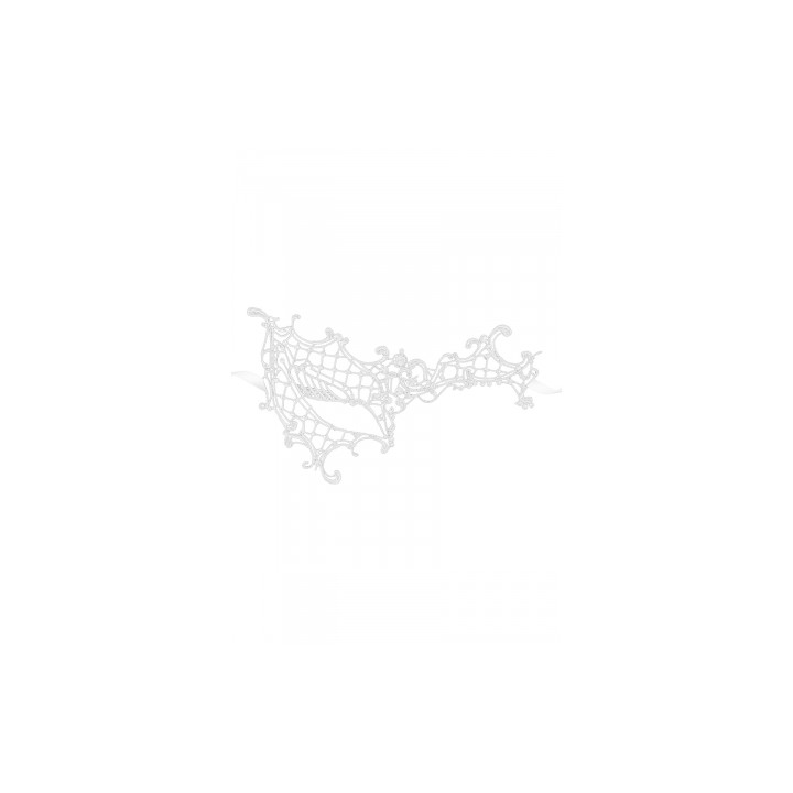 Loup blanc Croissant de lune - Makarade