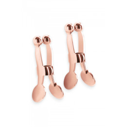 Pinces à tétons Bound rose gold