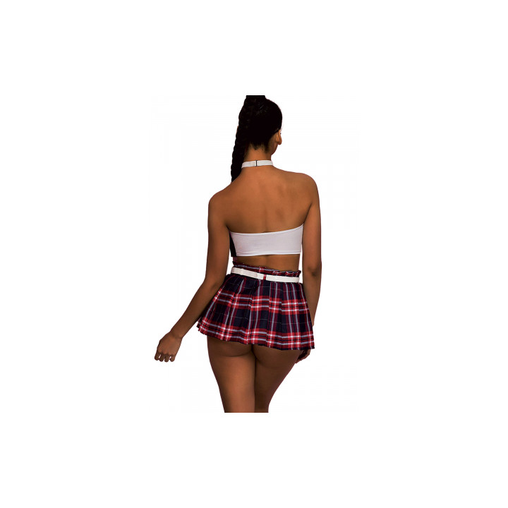 Déguisement sexy étudiante 6 pièces - J Lingerie