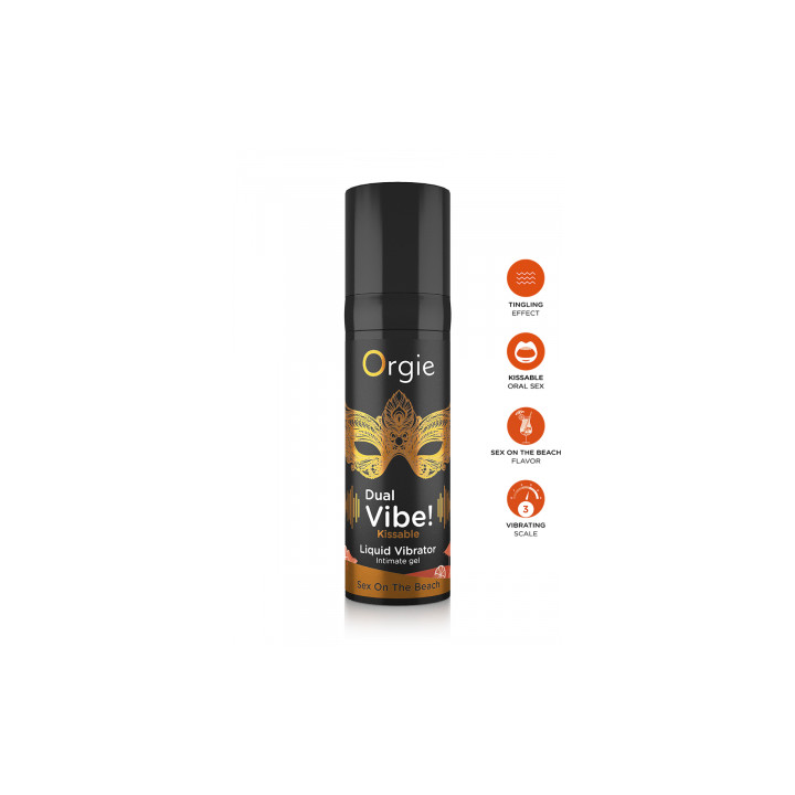 Gel d'excitation Dual Vibe Sex On The Beach Liquid Vibrator