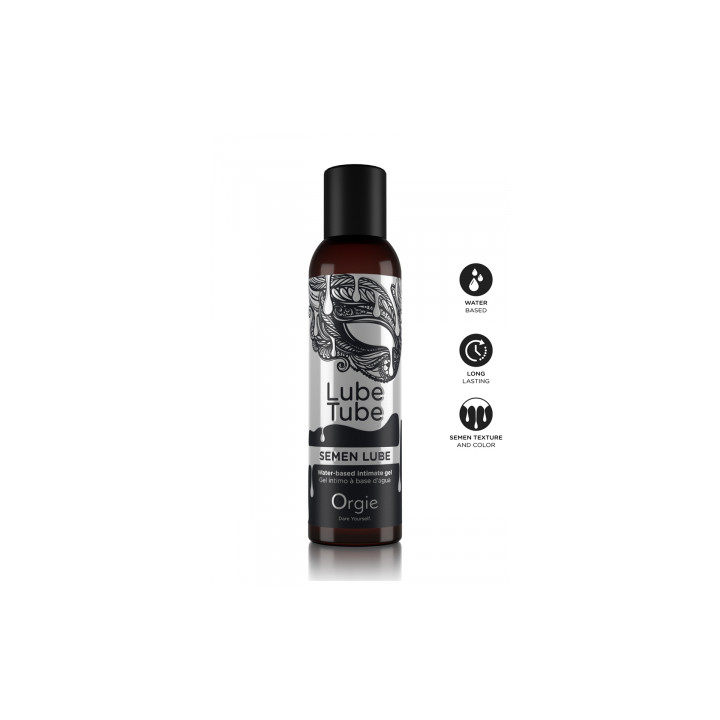 Gel intime naturel Lube Tube Semen Lube 150ml