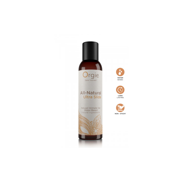 Gel intime naturel All Natural Ultra Slide 150ml