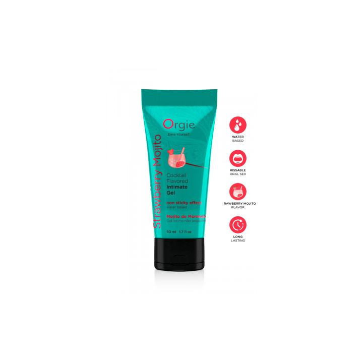 Gel intime Lube Tube Cocktail Fraise Mojito 50ml