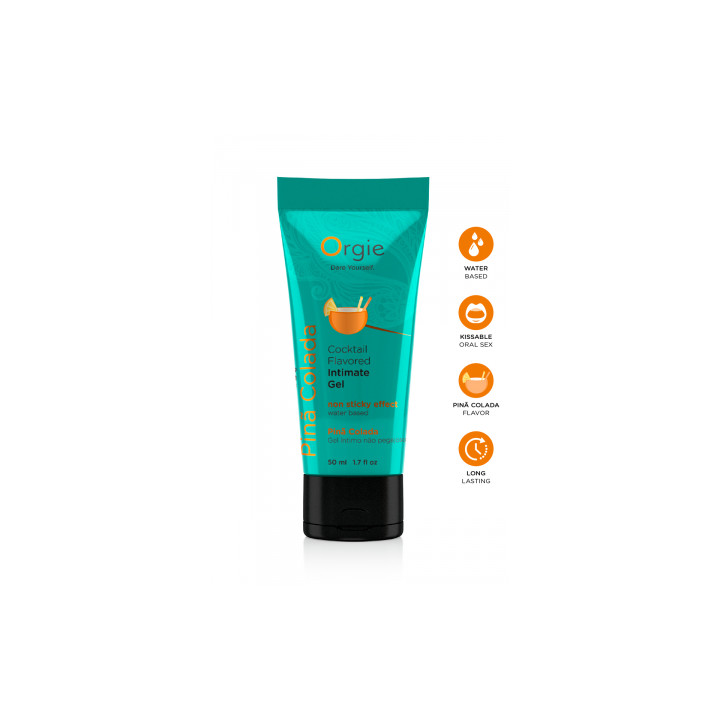 Gel intime Lube Tube Cocktail Pina Colada 50ml