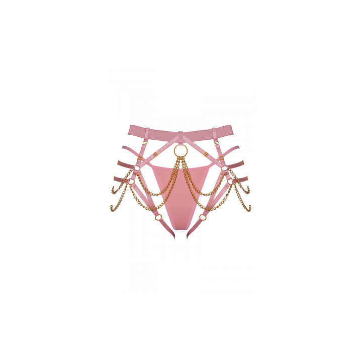 String harnais rose - Bad Kitty