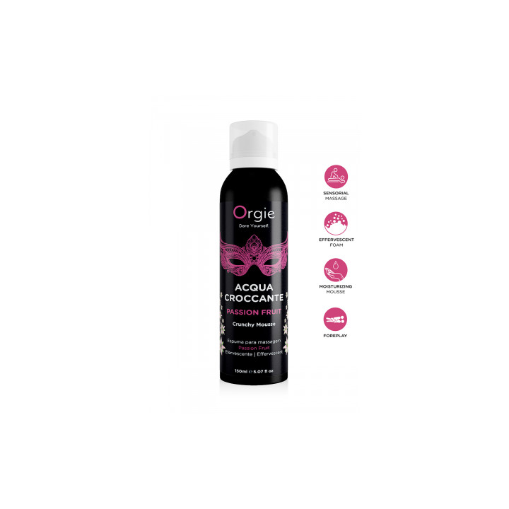 Mousse de massage effervescente Fruit de la Passion