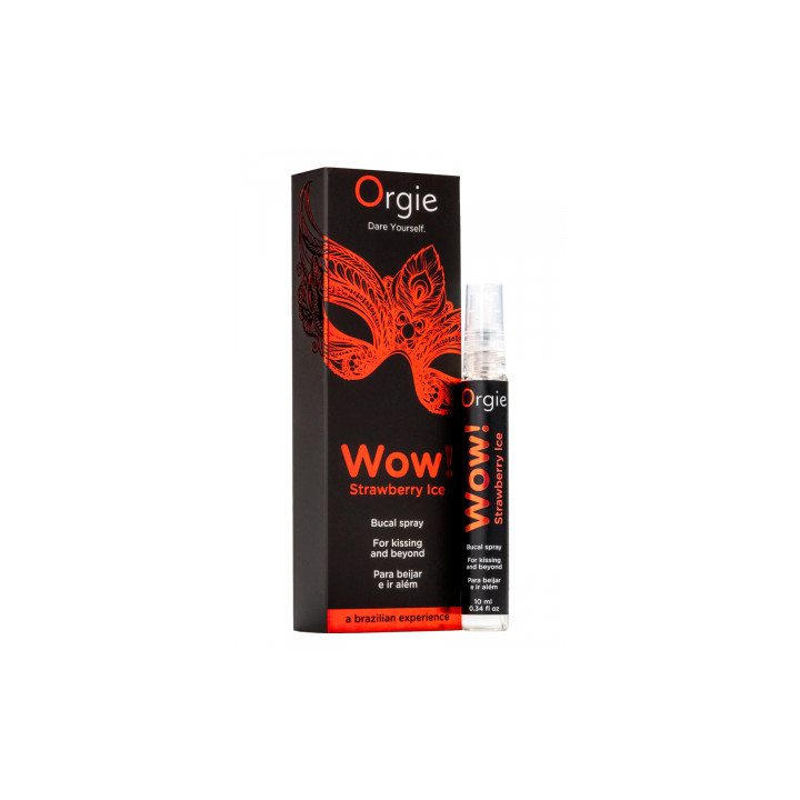 Spray buccal excitant Wow menthol fraise glaçé