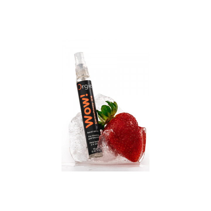 Spray buccal excitant Wow menthol fraise glaçé