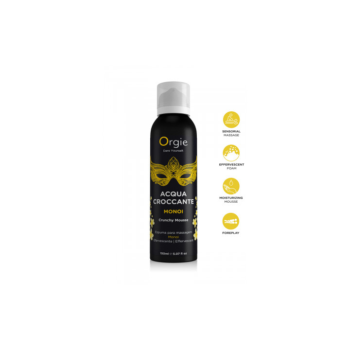 Mousse de massage effervescente Monoi 150ml