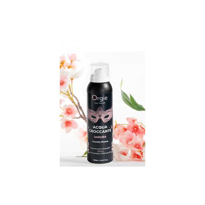 Mousse de massage effervescente Sakura 150ml