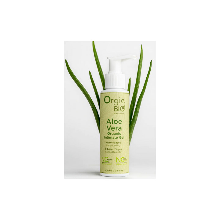 Gel Intime Bio à Base d'Eau à l'Aloe Vera
