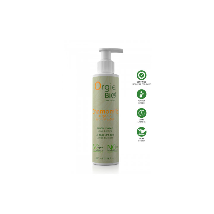 Gel Intime Bio à Base d'Eau à la camomille