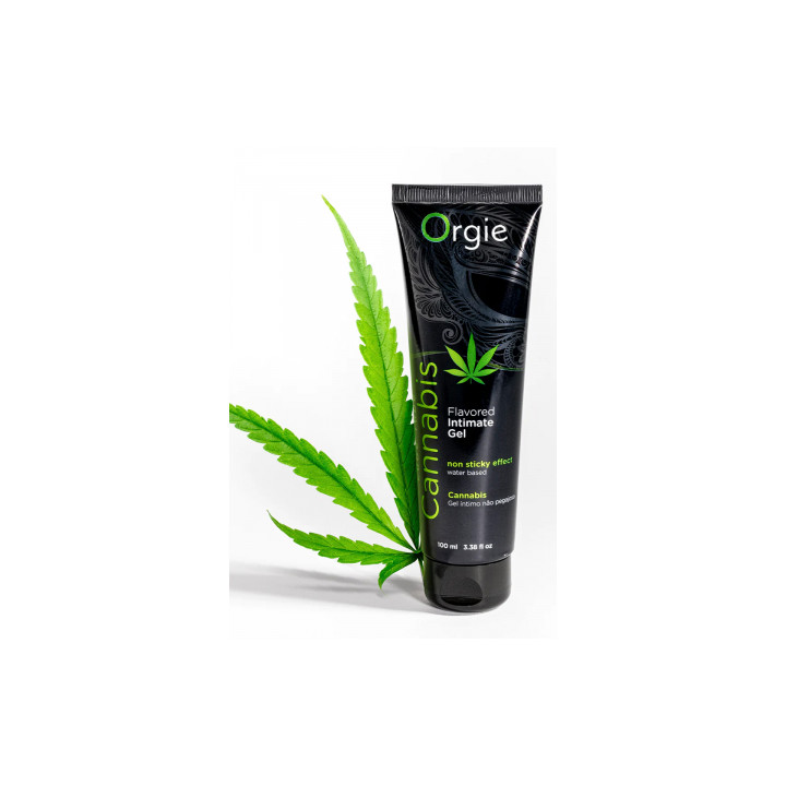 Lubrifiant eau Lube Tube Cannabis 100ml