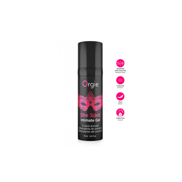 Gel stimulateur de point G She Spot 15ml