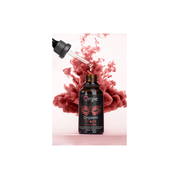 Gel d'excitation du Clitoris Orgasm Drops Kissable