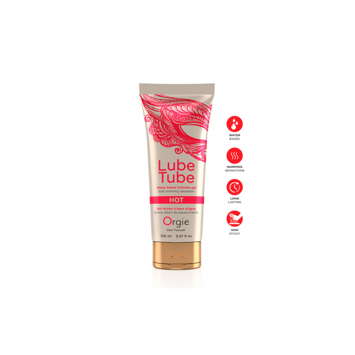 Lubrifiant eau chauffant Lube Tube Hot 150ml