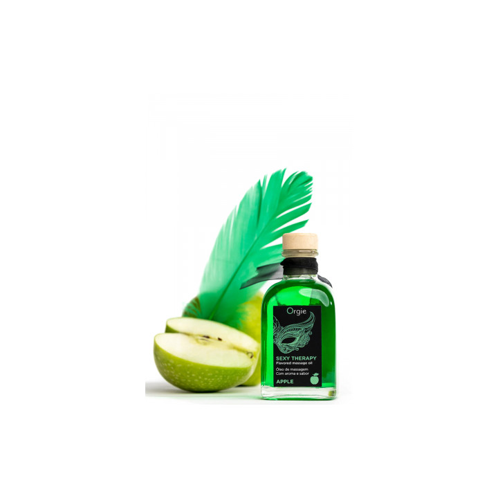 Huile de massage embrassable Sexy Therapy Pomme