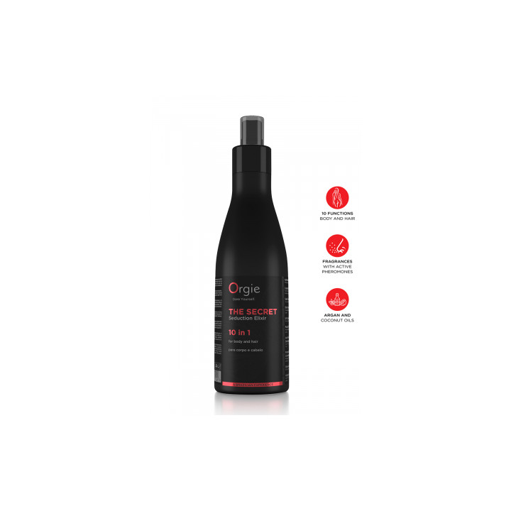 Lotion féminine 10 en 1 The Secret Seduction Elixir