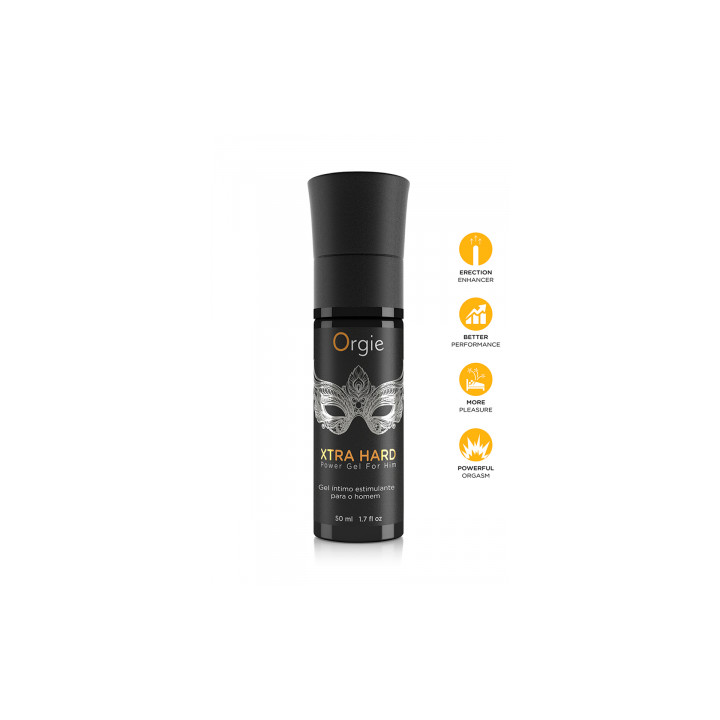 Gel stimulant l'excitation et l'érection Xtra Hard