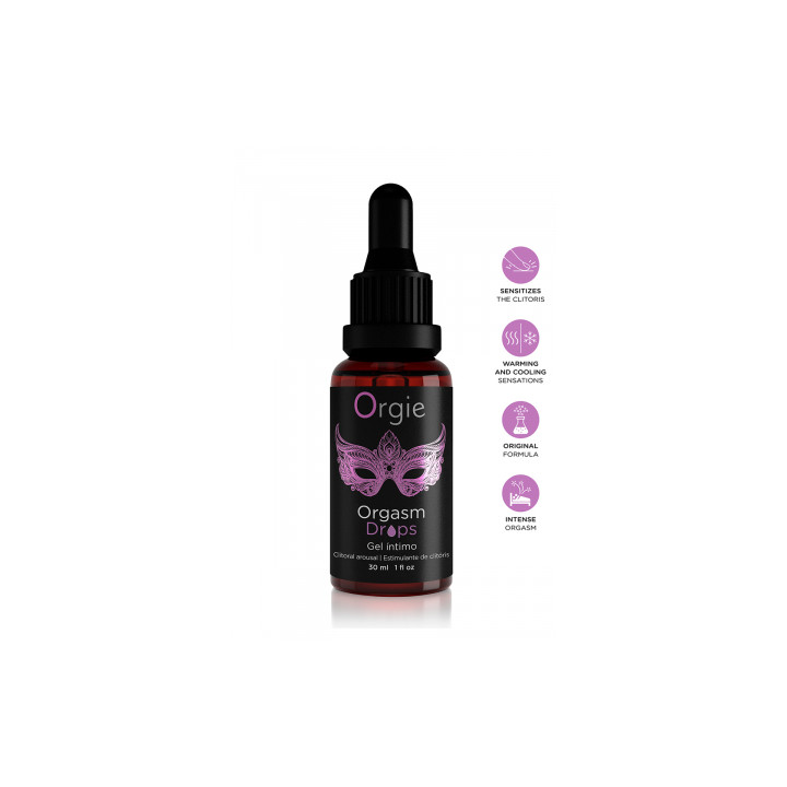 Gel d'excitation du Clitoris Orgasm Drops