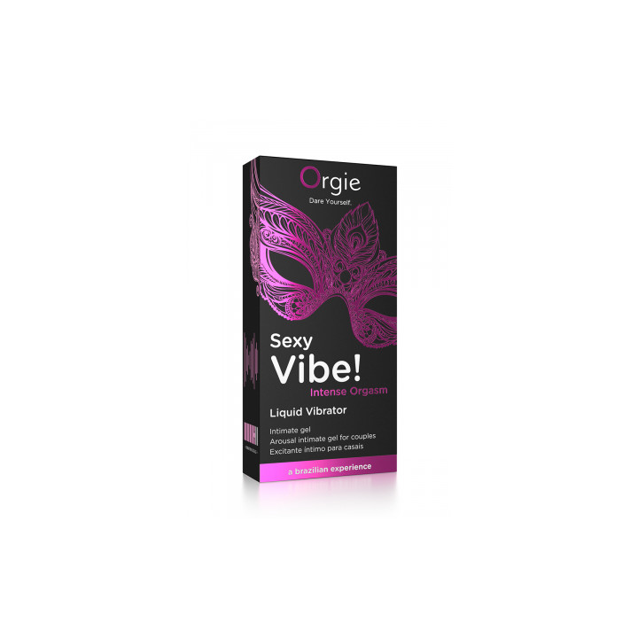 Gel d'excitation Sexy Vibe Intense Orgasm Liquid Vibrator