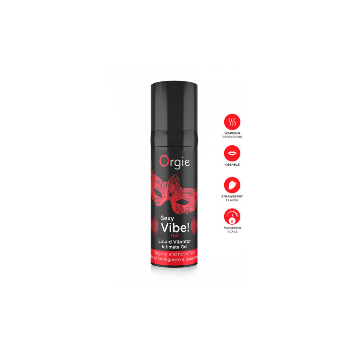 Gel d'excitation Sexy Vibe Hot Liquid Vibrator