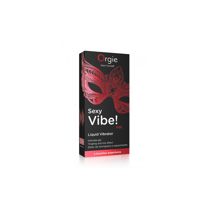 Gel d'excitation Sexy Vibe Hot Liquid Vibrator