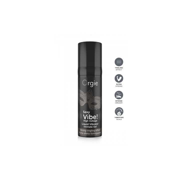 Gel d'excitation Sexy Vibe High Voltage Liquid Vibrator