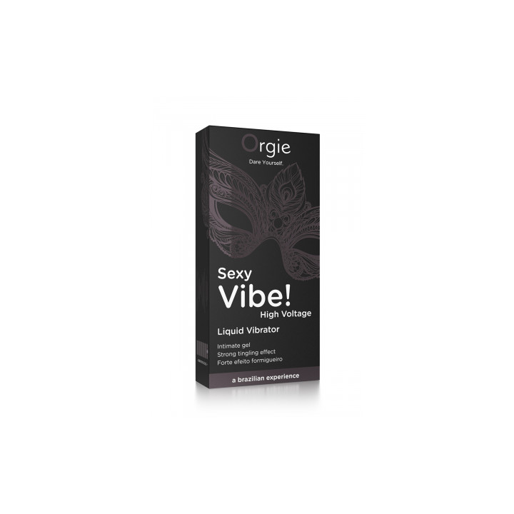 Gel d'excitation Sexy Vibe High Voltage Liquid Vibrator