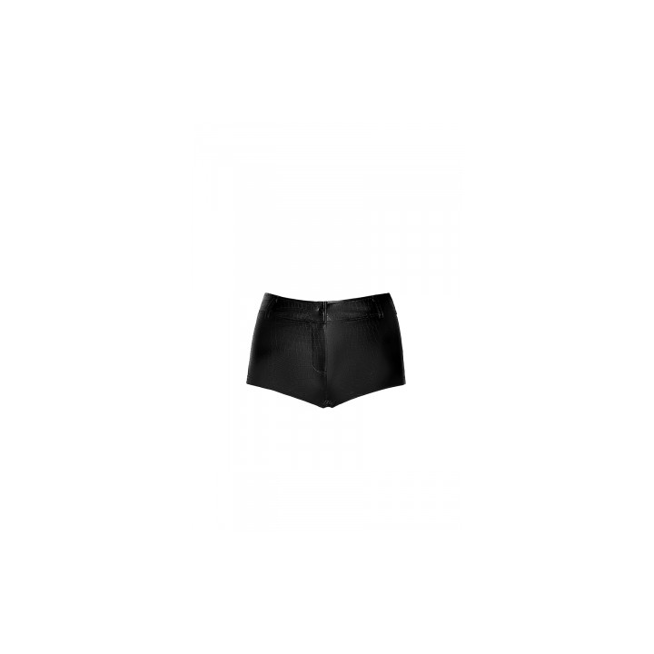 Short échancré F318 wetlook effet croco