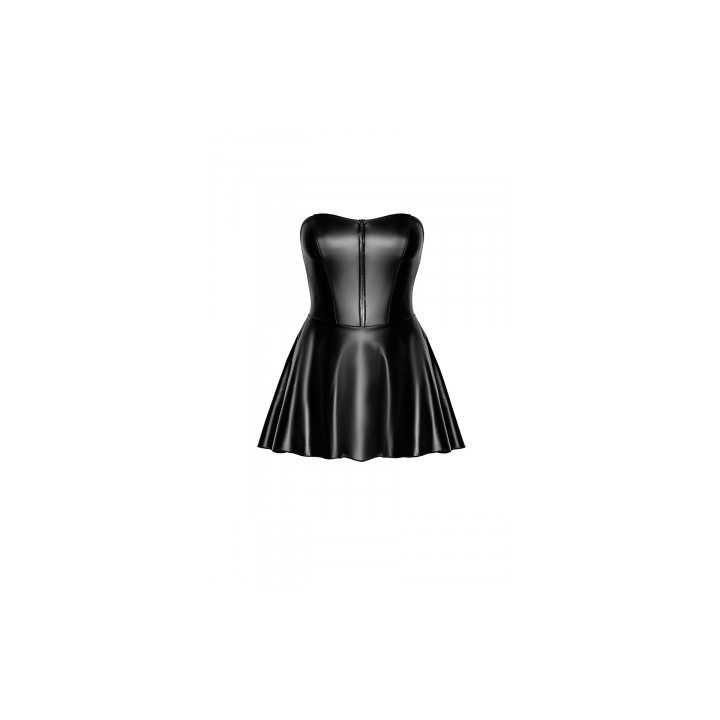 Mini robe bustier Dreamer F308 wetlook