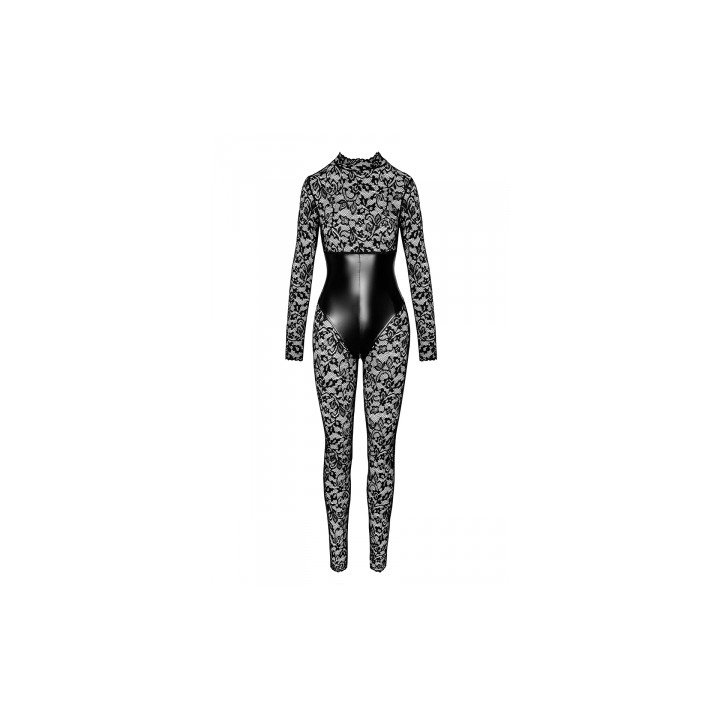Combinaison corset Enigma F299 dentelle et wetlook