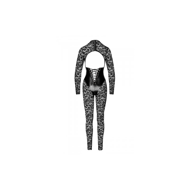 Combinaison corset Enigma F299 dentelle et wetlook