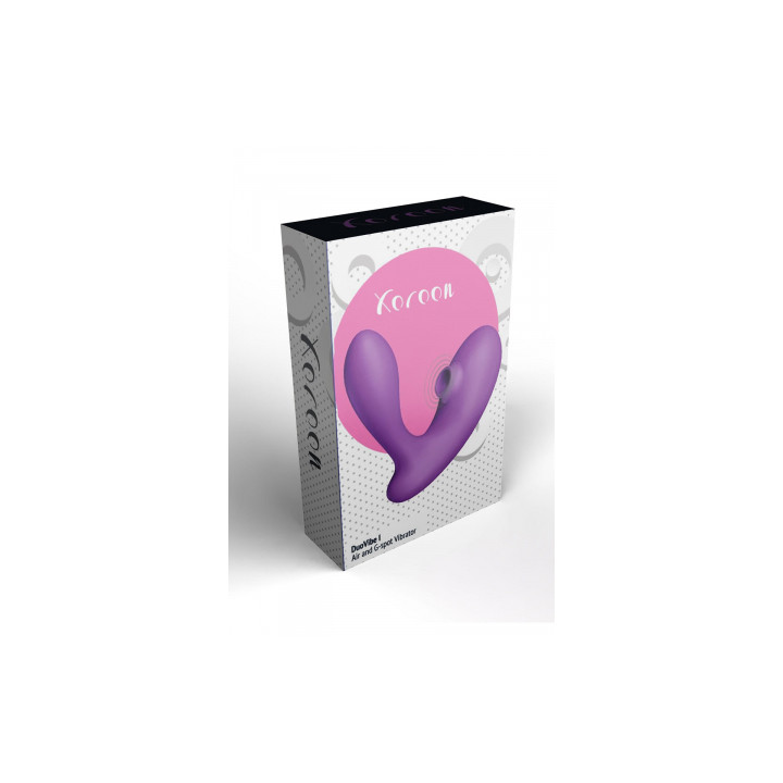 Stimulateur DuoVibe I Air et  Point G - Xocoon