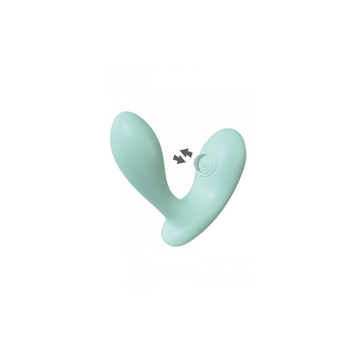 Stimulateur DuoVibe II Tapping et  Point G - Xocoon