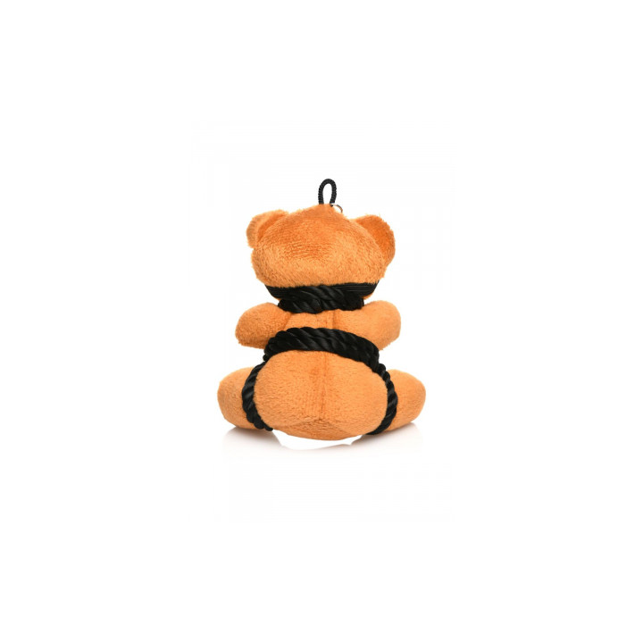 Porte-clés Teddy Bear en tenue Bondage