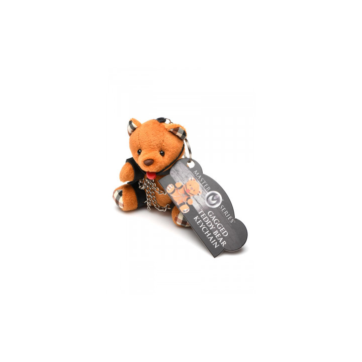 Porte-clés Teddy Bear bâillonné