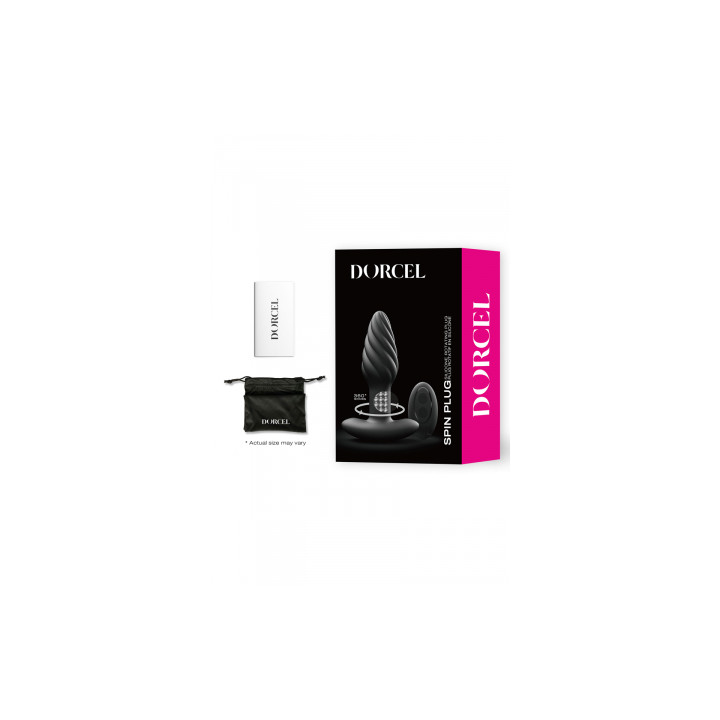 Plug anal rotatif Spin Plug - Dorcel