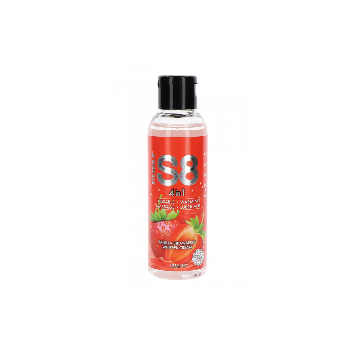 Lubrifiant S8 4 en 1 gout fraise 125ml