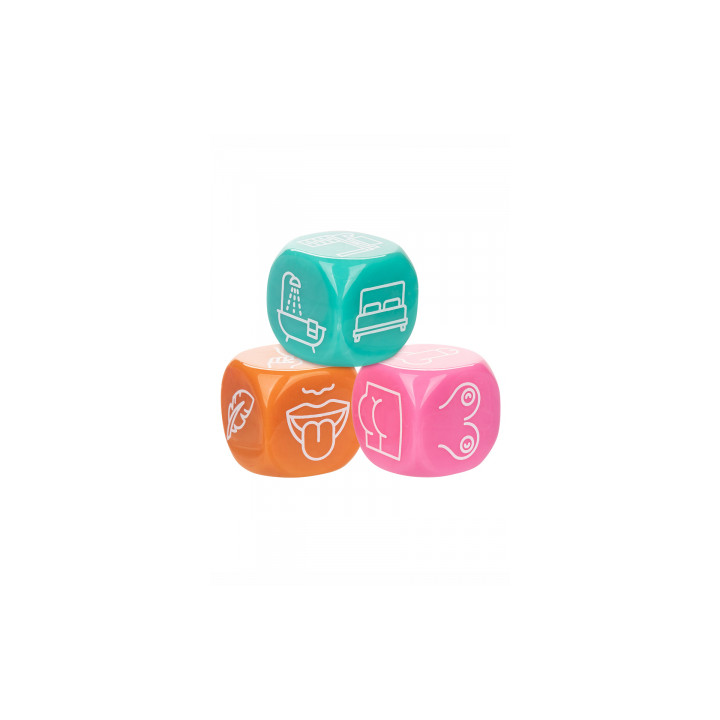 3 dés coquins Roll With It - CalExotics