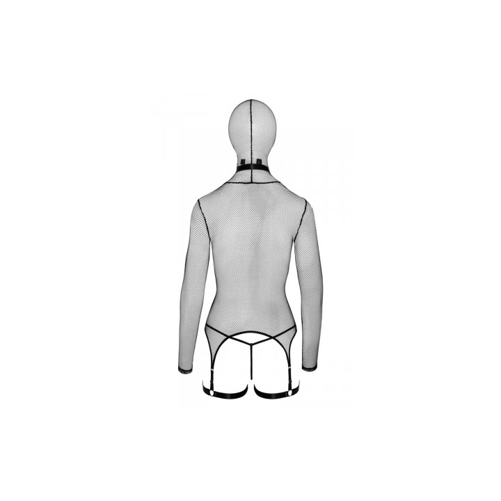 Ensemble lingerie résille et accessoires BDSM - Bad Kitty